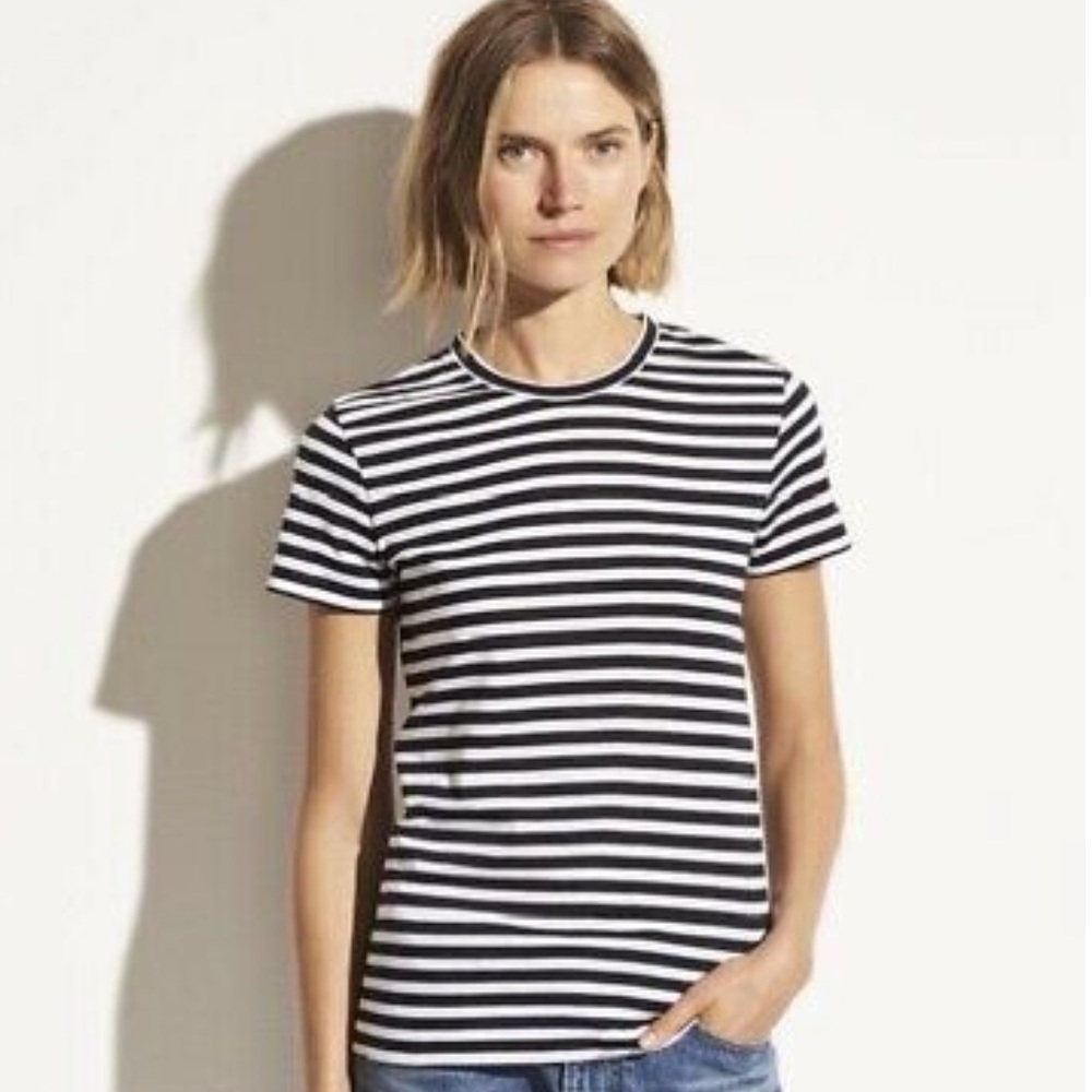 NWT Vince Essential Striped T-Shirt
